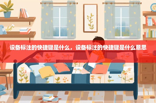 设备标注的快捷键是什么，设备标注的快捷键是什么意思 