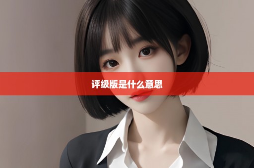 评级版是什么意思
