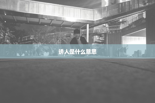 诱人是什么意思