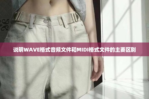 说明WAVE格式音频文件和MIDI格式文件的主要区别