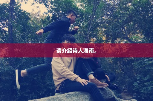 请介绍诗人海南。