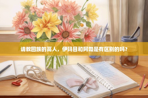 请教回族的高人，伊玛目和阿訇是有区别的吗？