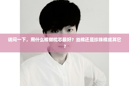 请问一下，用什么棉做枕芯最好？丝棉还是珍珠棉或其它？