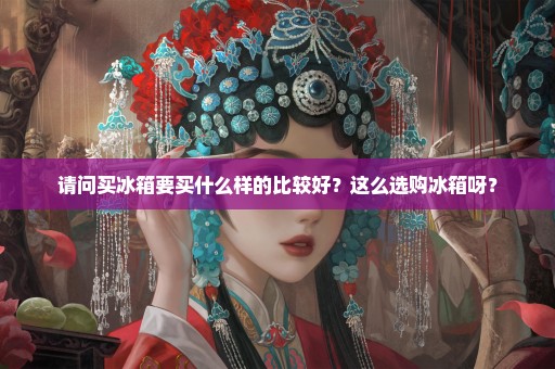 请问买冰箱要买什么样的比较好？这么选购冰箱呀？