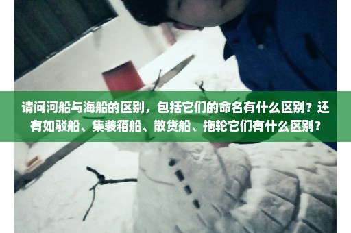 请问河船与海船的区别，包括它们的命名有什么区别？还有如驳船、集装箱船、散货船、拖轮它们有什么区别？