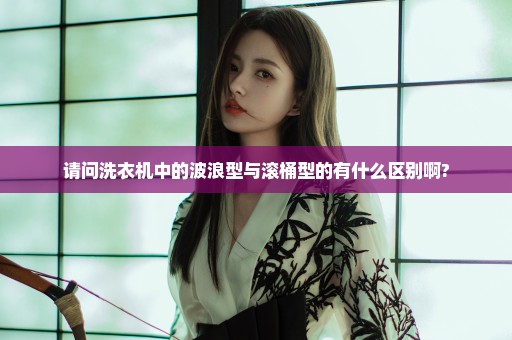 请问洗衣机中的波浪型与滚桶型的有什么区别啊?