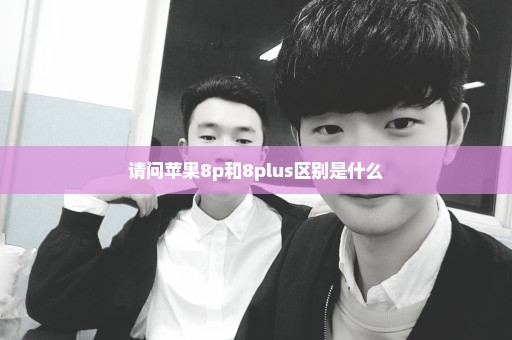请问苹果8p和8plus区别是什么