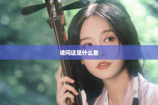 请问这是什么鱼