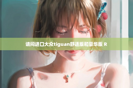 请问进口大众tiguan舒适版和豪华版 R