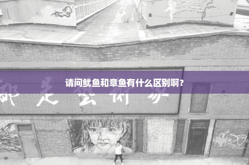 请问鱿鱼和章鱼有什么区别啊？