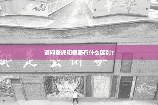 请问麦兜和佩奇有什么区别？