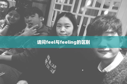 请问feel与feeling的区别
