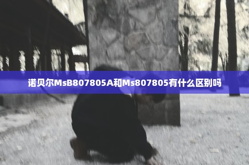 诺贝尔MsB807805A和Ms807805有什么区别吗