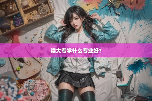 读大专学什么专业好？