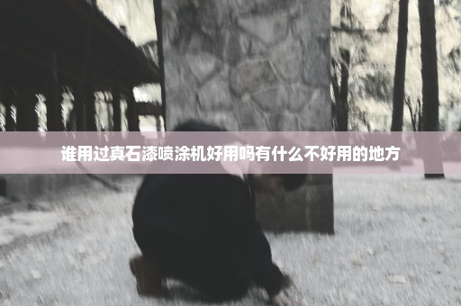 谁用过真石漆喷涂机好用吗有什么不好用的地方
