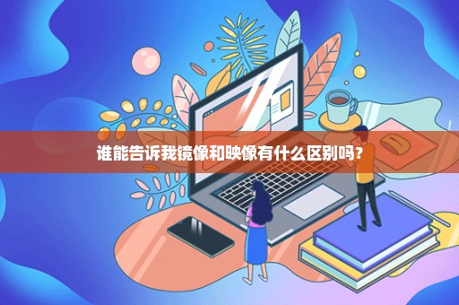 谁能告诉我镜像和映像有什么区别吗？