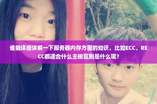 谁能详细讲解一下服务器内存方面的知识，比如ECC、RECC都适合什么主板区别是什么呢？