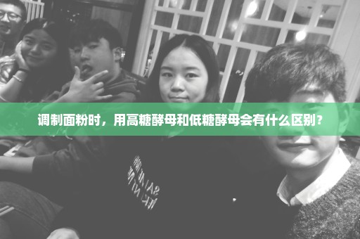 调制面粉时，用高糖酵母和低糖酵母会有什么区别？