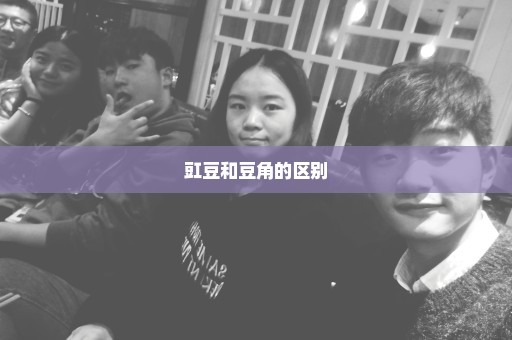 豇豆和豆角的区别
