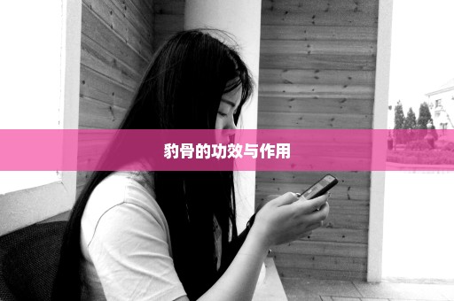 豹骨的功效与作用