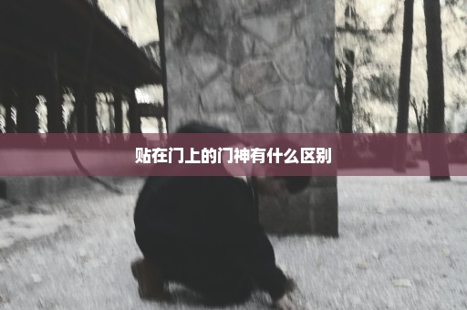 贴在门上的门神有什么区别