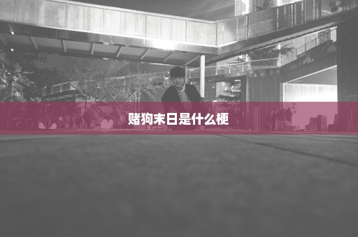 赌狗末日是什么梗