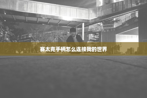 赛太克手柄怎么连接我的世界