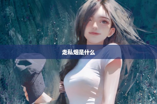 走私烟是什么