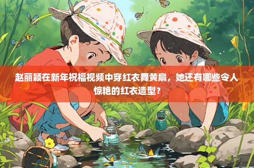 赵丽颖在新年祝福视频中穿红衣舞黄扇，她还有哪些令人惊艳的红衣造型？