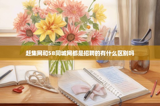 赶集网和58同城网都是招聘的有什么区别吗