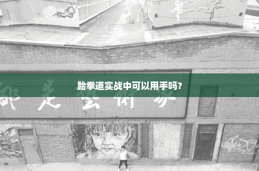 跆拳道实战中可以用手吗？