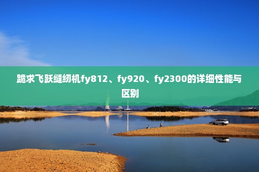跪求飞跃缝纫机fy812、fy920、fy2300的详细性能与区别