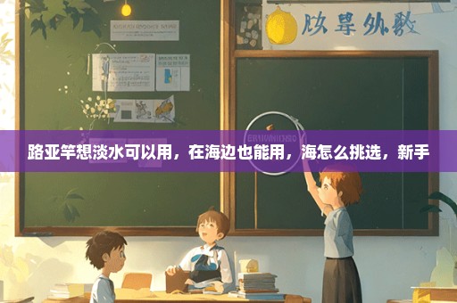 路亚竿想淡水可以用，在海边也能用，海怎么挑选，新手