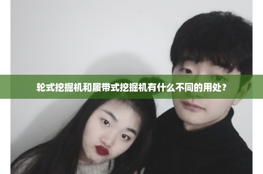 轮式挖掘机和履带式挖掘机有什么不同的用处？