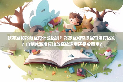 软冻室和冷藏室有什么区别？冷冻室和软冻室有没有区别？自制冰激凌应该放在软冻室还是冷藏室？