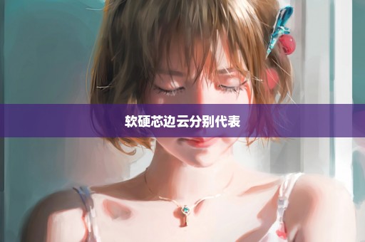 软硬芯边云分别代表