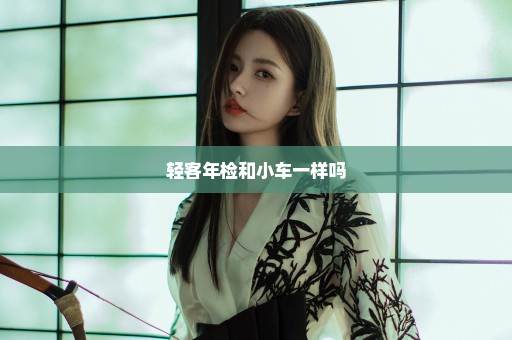 轻客年检和小车一样吗