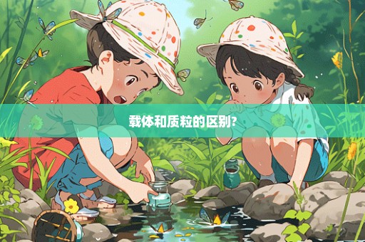 载体和质粒的区别?