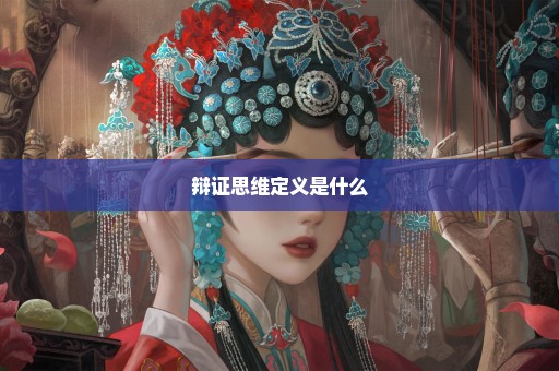 辩证思维定义是什么