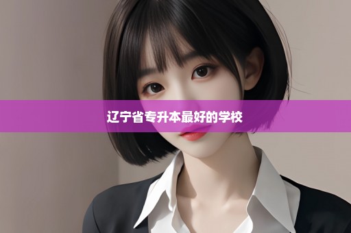 辽宁省专升本最好的学校