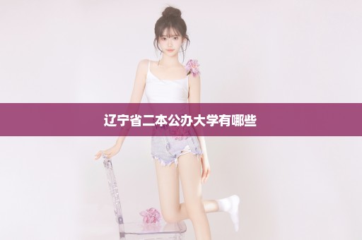 辽宁省二本公办大学有哪些