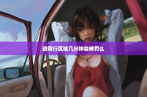 进限行区域几分钟会被罚么