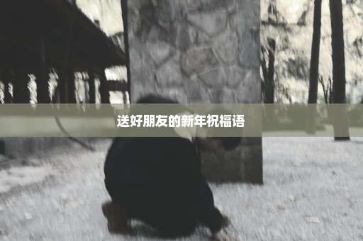 送好朋友的新年祝福语