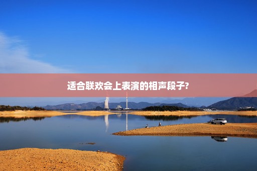 适合联欢会上表演的相声段子?