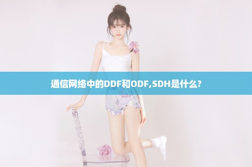 通信网络中的DDF和ODF,SDH是什么?