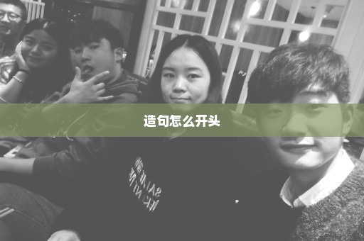 造句怎么开头