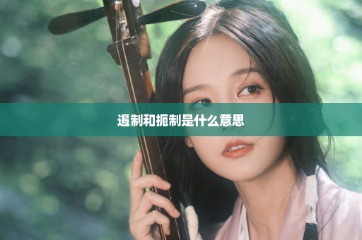 遏制和扼制是什么意思