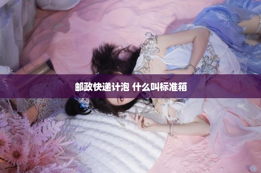 邮政快递计泡 什么叫标准箱