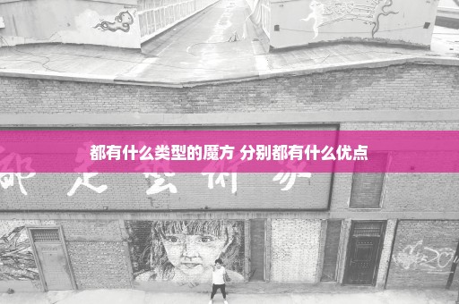都有什么类型的魔方 分别都有什么优点