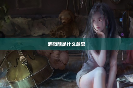 酒微醺是什么意思